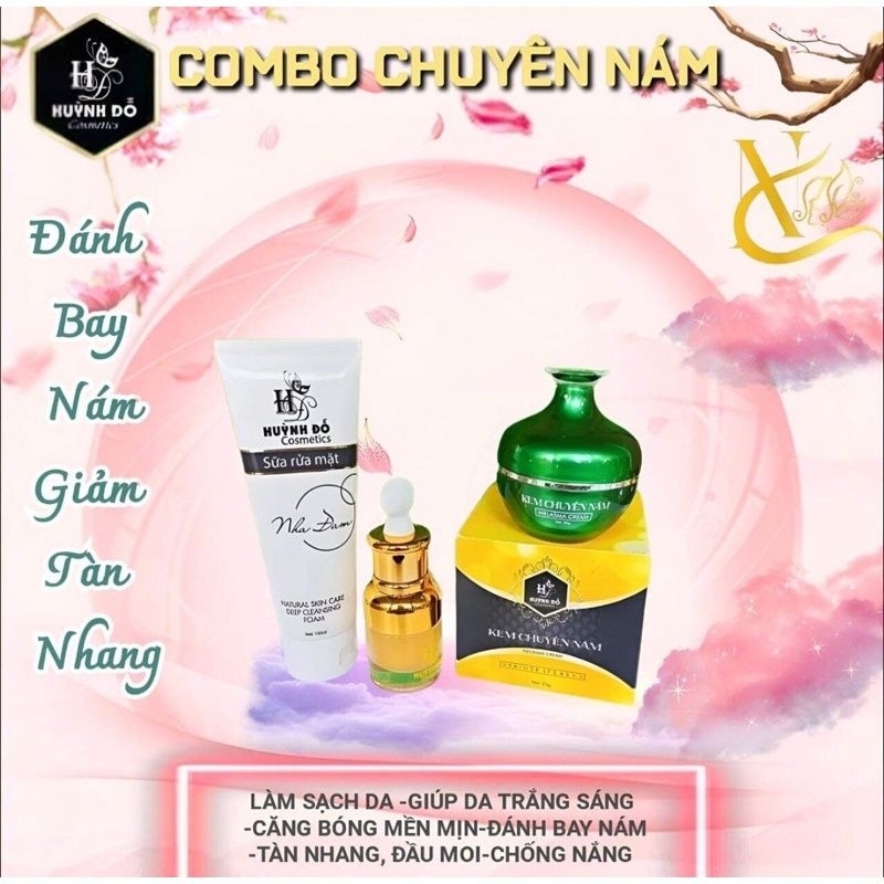 Combo 3 món kem face vip hđ dưỡng da ngừa lão hóa