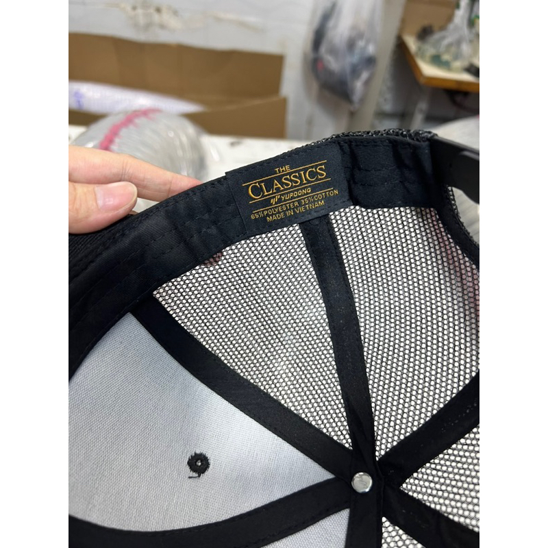 Nón kết trơn phối lưới, nón bóng chày