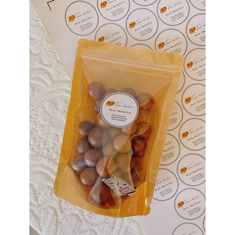 Hạt Macca nứt vỏ | 300-500gr | Đặc Sản Đà Lạt