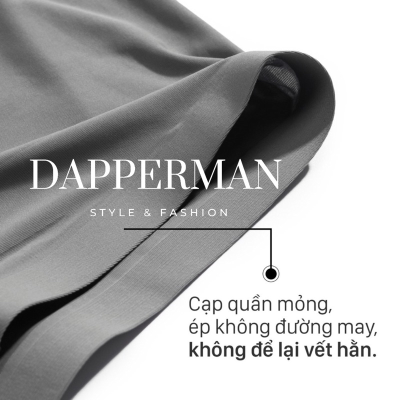 Quần sịp đùi nam boxer thun lạnh mềm mịn thoáng khí DAPPERMAN