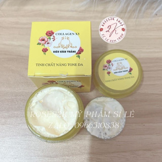 Kem siêu kích trắng collagen x3 tinh chất nâng tone da