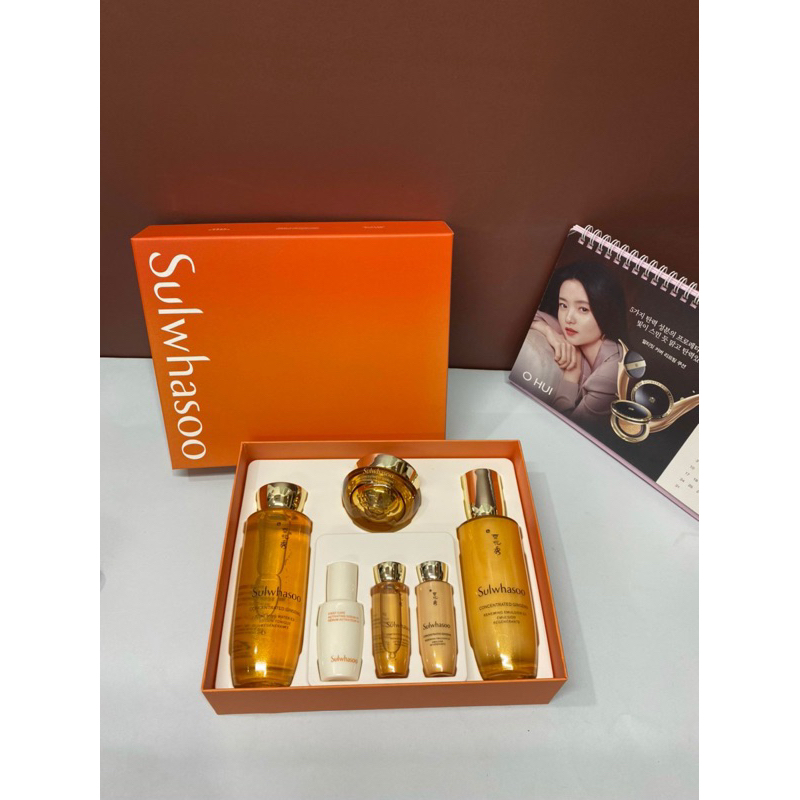 NƯỚC CÂN BẰNG VÀ SỮA DƯỠNG NHÂN SÂM CÔ ĐẶC (PHIÊN BẢN MỚI) - SULWHASOO mới ra t3/2023