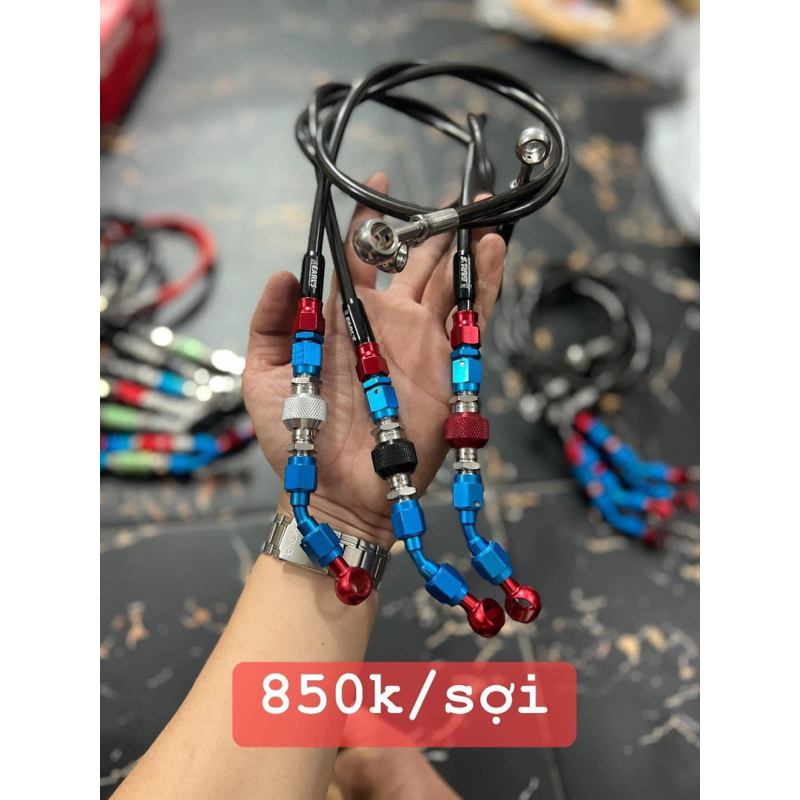 Dây dầu bấm full adapter đầu nhôm