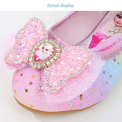 Giày cao gót công chúa Elsa cho bé gái 2-8 tuổi - chất liệu cao cấp êm chân - mẫu mới 2023