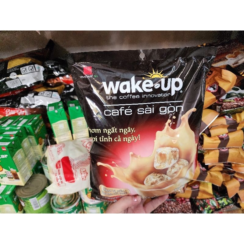 CAFÉ WAKE-UP SÀI GÒN BỊCH 456GR