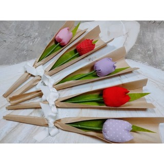 Hoa tulip vải handmade