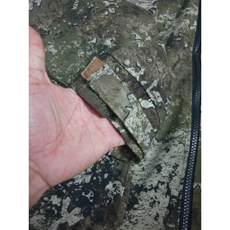 Áo khoát đi rừng kaki dày