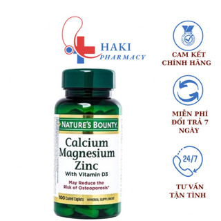 Viên uống bổ sung Calcium Magnesium Zinc bổ sung canxi kẽm và vitamin