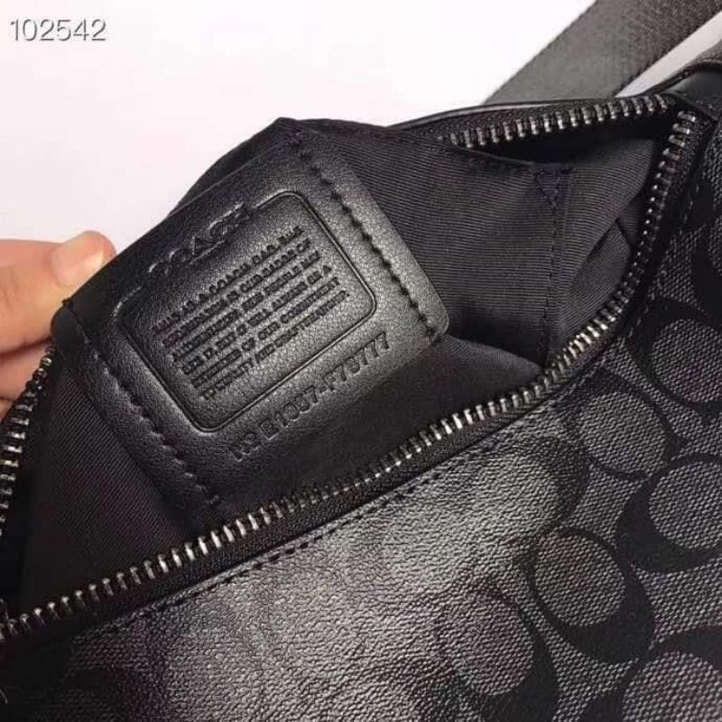 Túi bao tử Coach da thật xịn xò