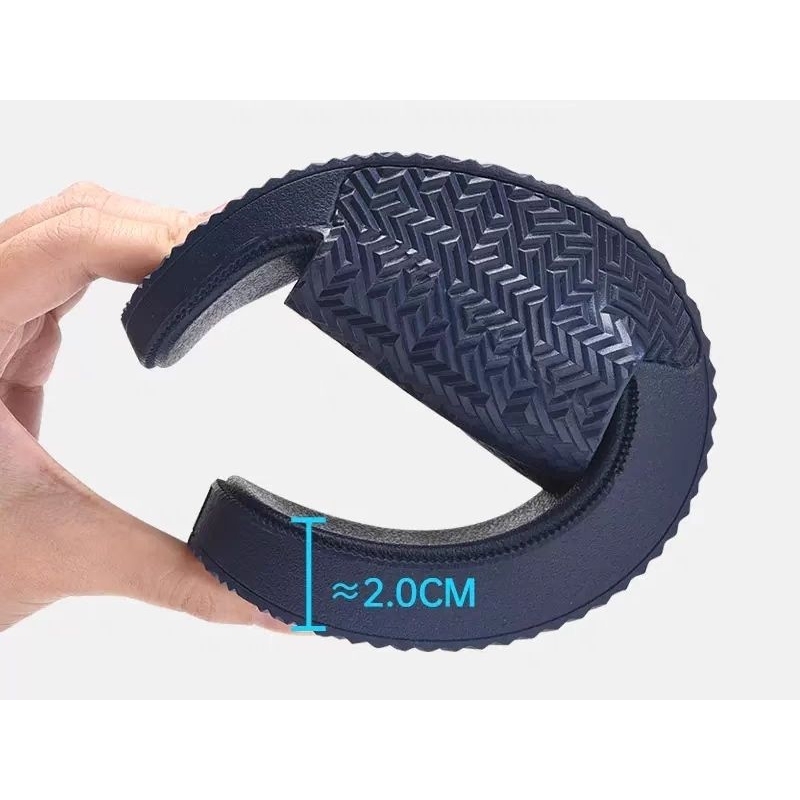 Dép nam đế mềm Luofu quai ngang cao cấp 4 màu