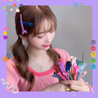 Set 4c kẹp tóc mỏ vịt🌈 nhiều màu 🍭 cố định tóc