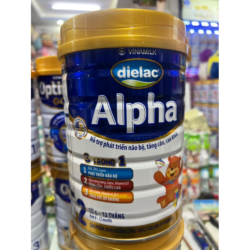Sữa bột Alpha 1_2_3_4 900g