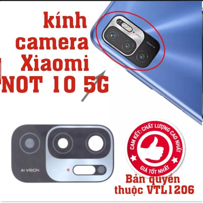 Kính camera Xiaomi Note 10 / note 10s /note 10 5G/ 10T pro /10 pro 5G 10 Prime chính hãng
