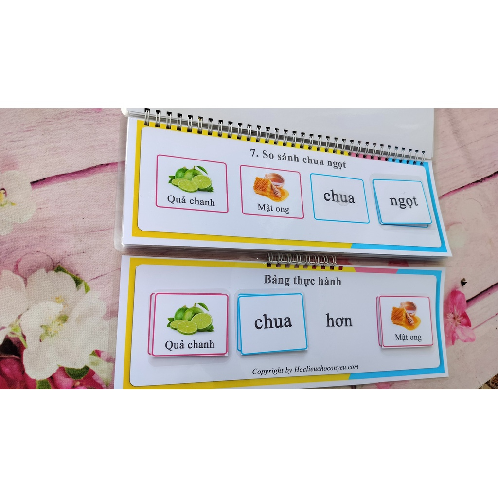 Học Liệu So Sánh Tương Phản Giúp Bé Phát Triển Tư Duy