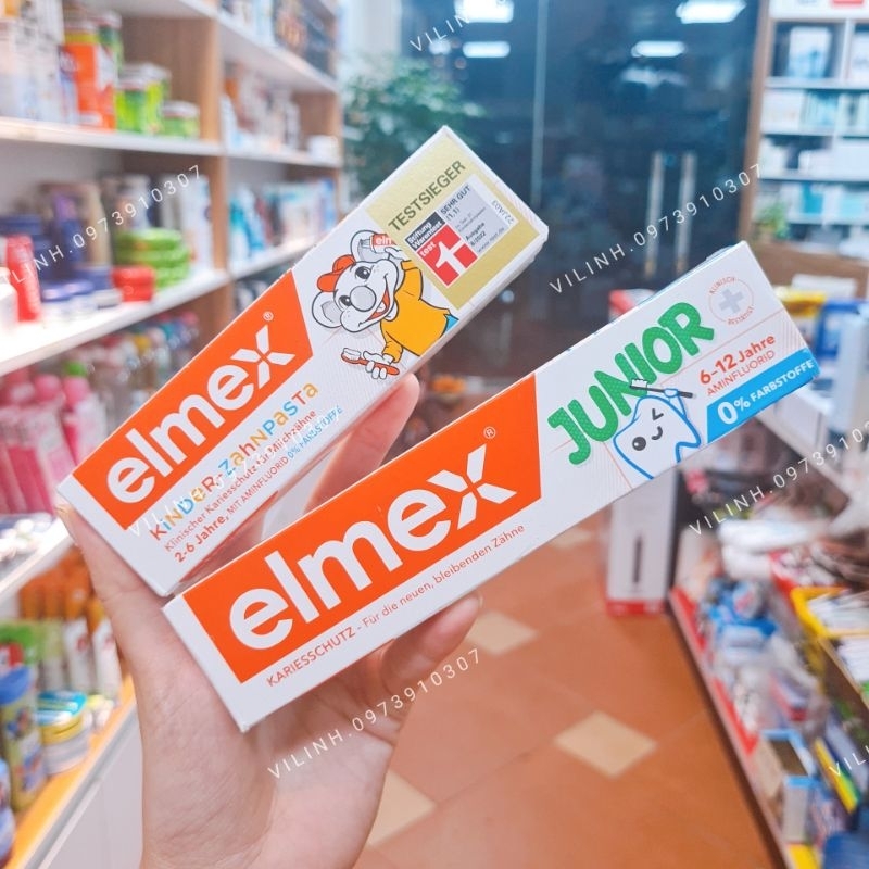 ( Bill+ Video) Kem đánh răng Elmex hàng Đức