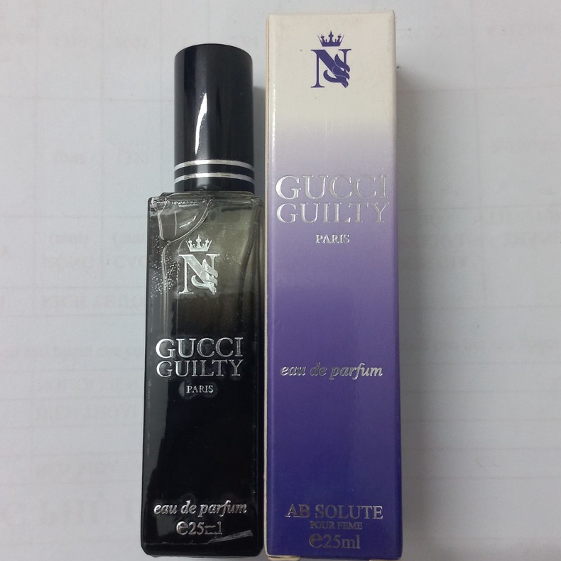 SALE 50%  NƯỚC HOA NAM DỦ MÀU 25ML