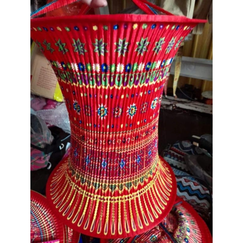 ĐÈN LỒNG THỔ CẨM TRANG TRÍ