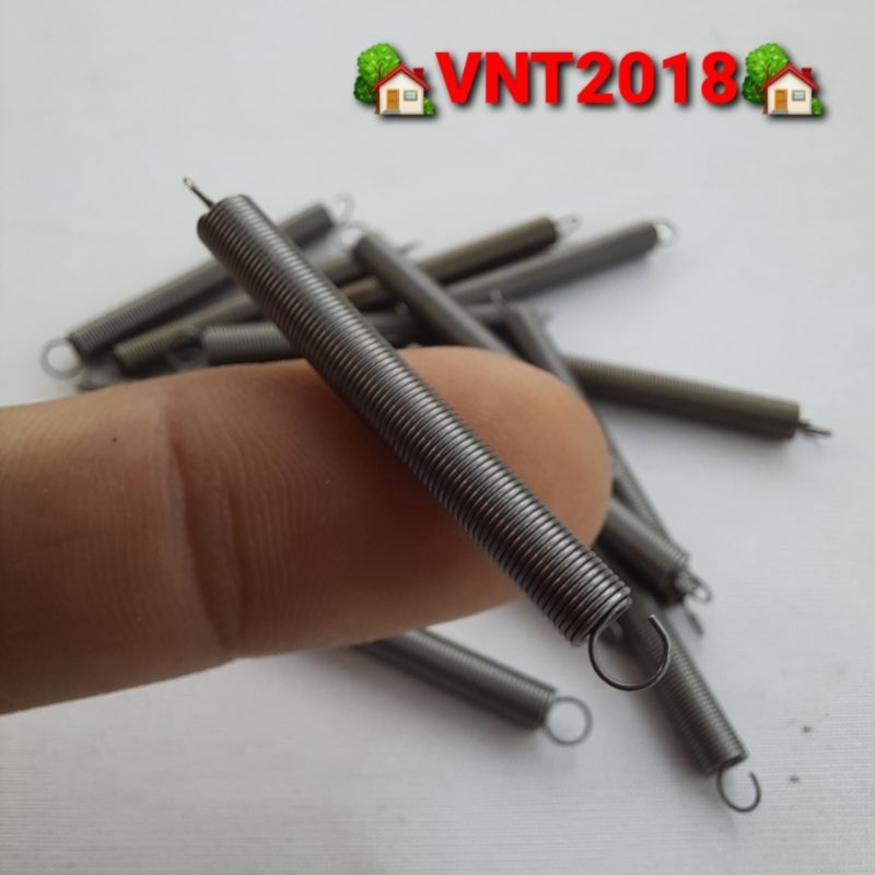 Lò xo kéo thép phi 4mm sợi 0.4mm