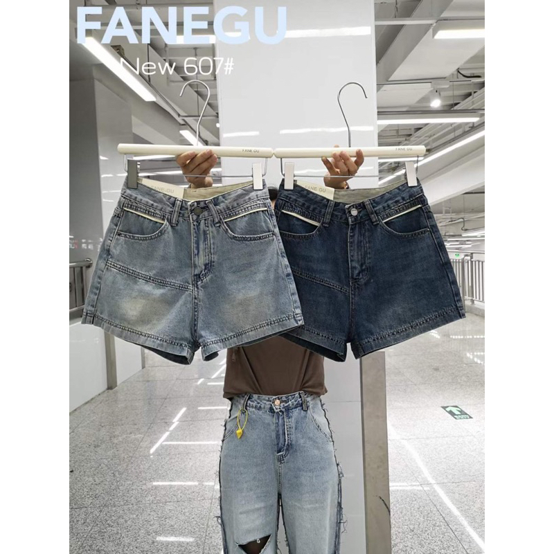 Quần Short JEANS nữ siêu hot mẫu mới 2023 hàng QC loại 1 ảnh thật - hàng có sẵn