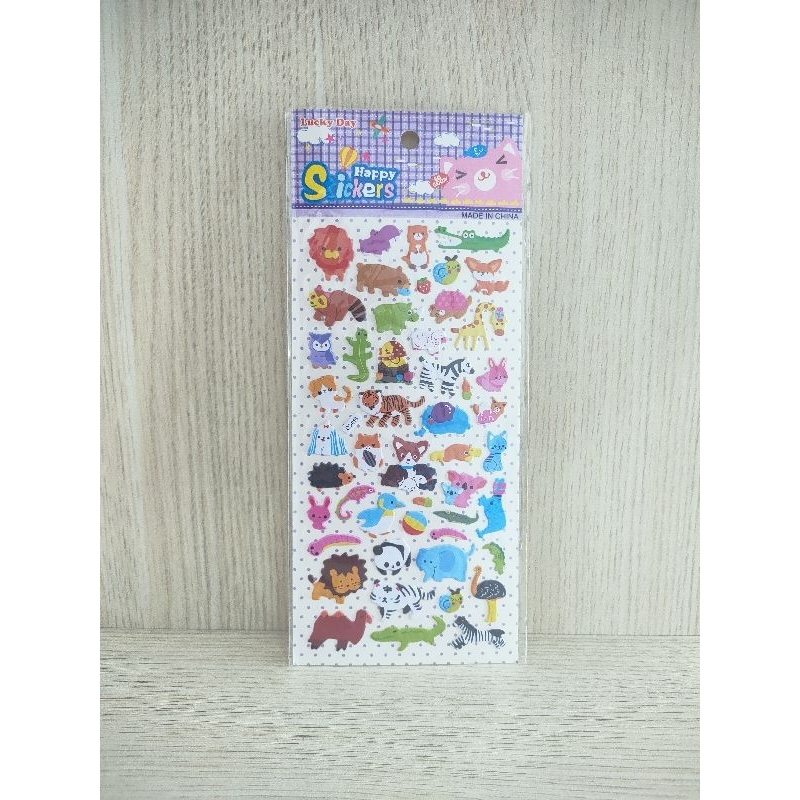Sticker nổi nhiều mẫu