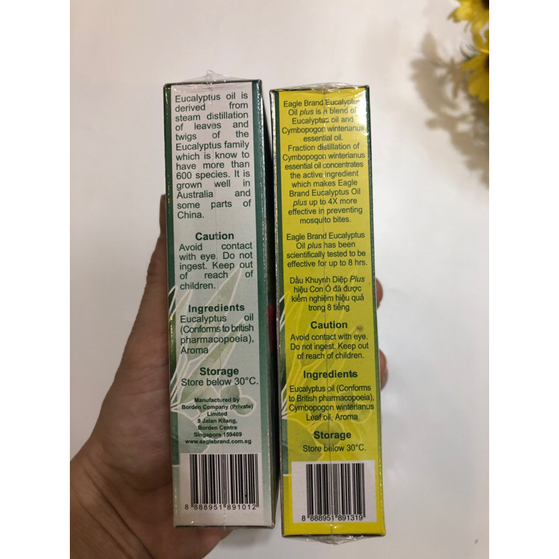 Dầu Khuynh Diệp Con Ó EAGLE BRAND EUCALYPTUS OIL 30ML