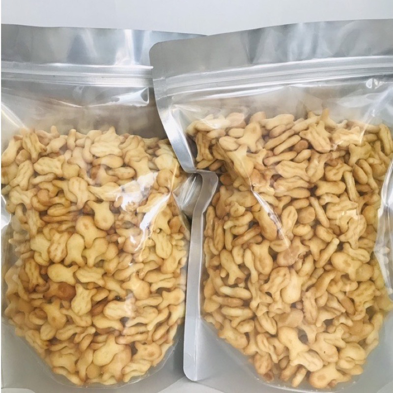 🎁FREE SHIP🎁 500G Bánh Quy Cá Mặn Bơ Sữa, Bánh Cá Mặn, Đồ Ăn Vặt