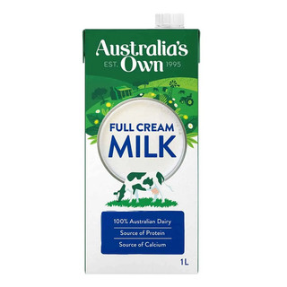 1 thùng sữa tươi nguyên kem own úc - fullcream autralia's own 1l - date xa.
