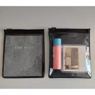 Ví nhựa mini Bobbi.Brown khóa zip