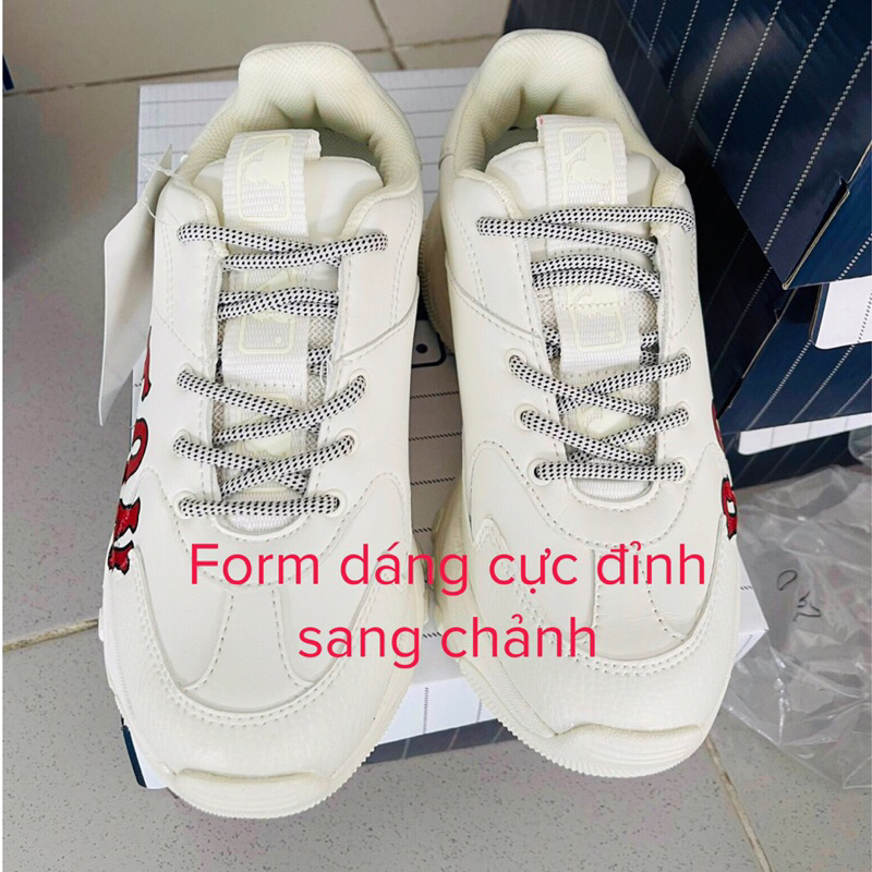 Giày Sneaker M.LB Boston nam nữ xuất xịn đế độn 8cm tăng chiều cao