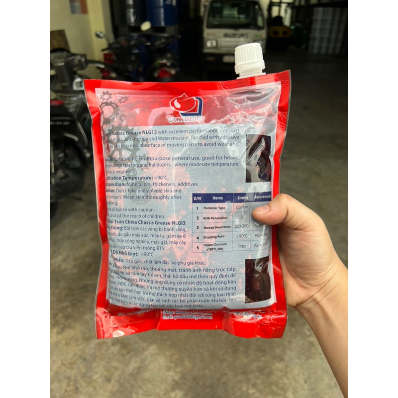 Mỡ Bôi Trơn Đa Năng Chiva Chassis Grease NLGI 3