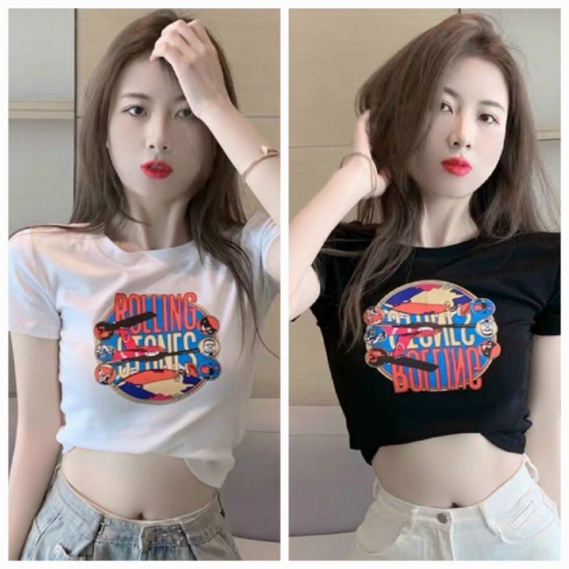 🍒 Áo croptop body in hoạt hình xinh xinh