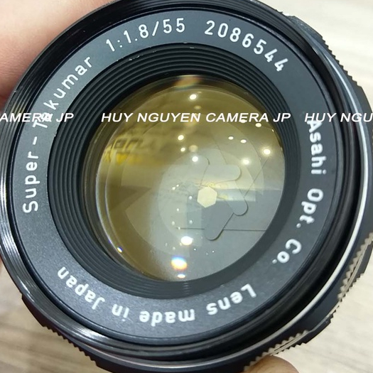 SALE XẢ KHO !!  ỐNG KÍNH TAKUMAR 55 F1.8 SUPER TAKUMAR  NGÀM M42 LẤY NÉT TAY