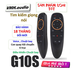 Điều Khiển Giọng Nói G10S Tích Hợp Chuột Bay Dùng Cho Tivi Android , TV Box / Hàng Chất Lượng