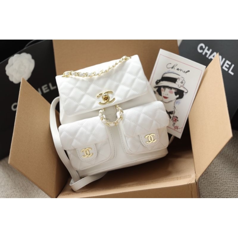 Balo nữ thời trang C.N da thật 100% sz20cm đep từ chất đến phom🥰🥰