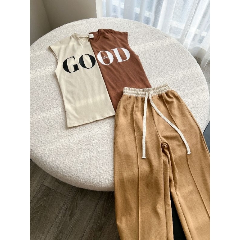 Quần dài phối lưng Cocobebe