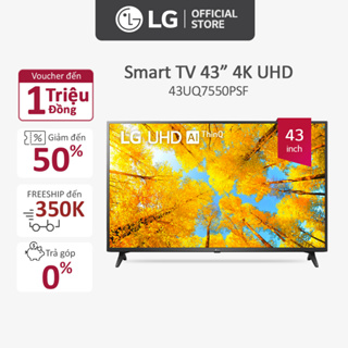 Ảnh chụp Smart UHD Tivi LG 43 inch 43UQ7550PSF - Miễn phí lắp đặt tại Bắc Ninh