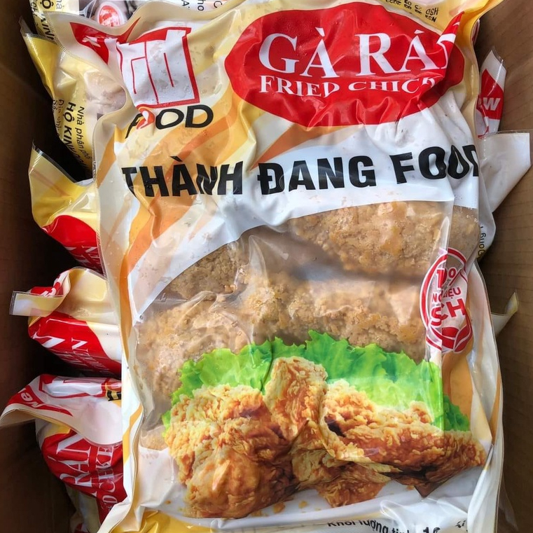 Đùi gà rán tẩm bột sẵn size lớn gói 8-10 cái Thành Đang Foods