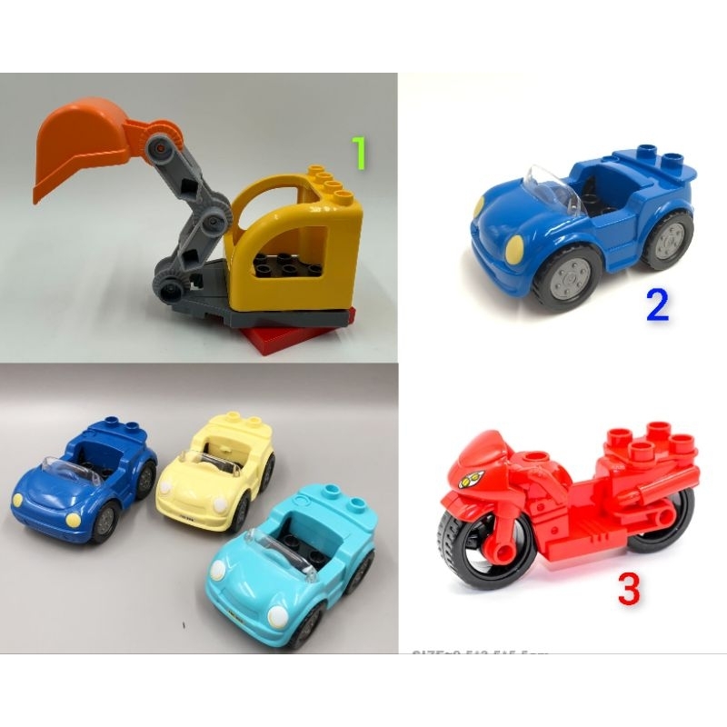 Gorock - các phương tiện giao thông t tương thích lego duplo