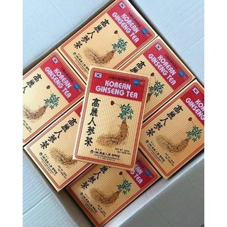 Trà hồng sâm  lingzhi tea Hàn Quốc (100 gói )