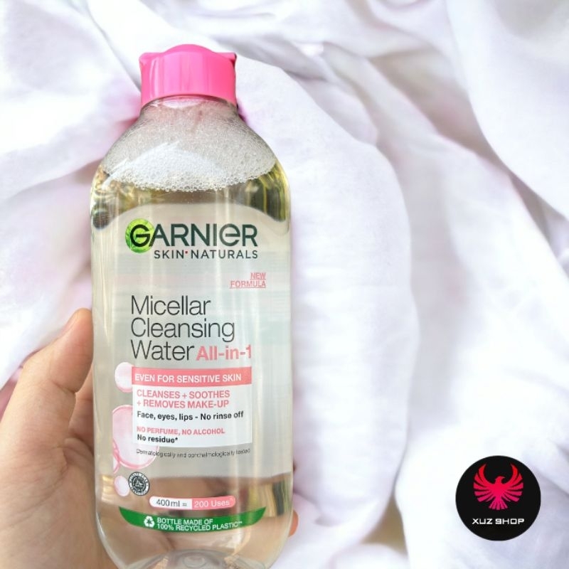 [Mã COSBAUXANH giảm 8% đơn 200K] 400ML✅️💗Nước tẩy trang PHÁP Garnier Micellar Cleansing Water