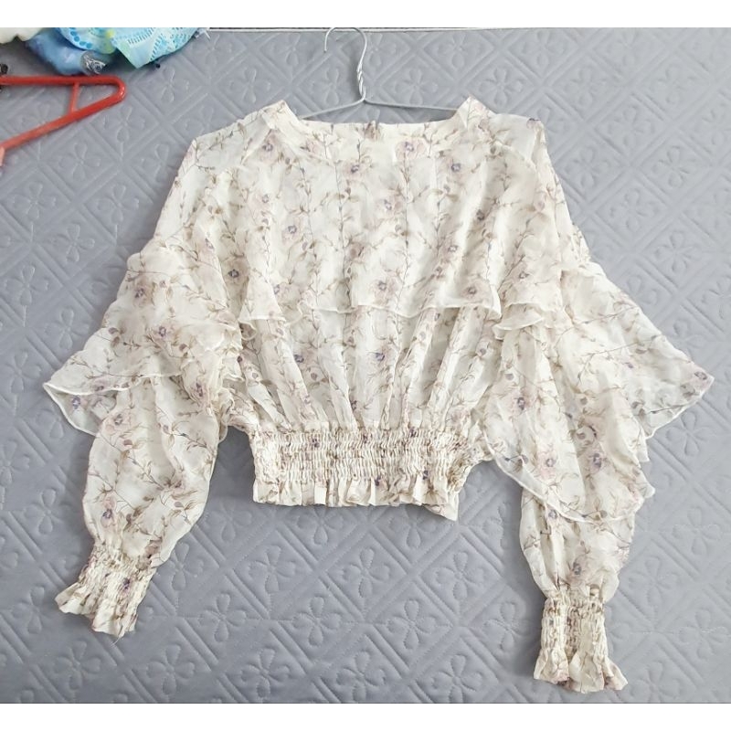 Áo sơ mi nữ áo sơ mi form rộng áo sơ mi kiểu sơ mi họa tiết 2