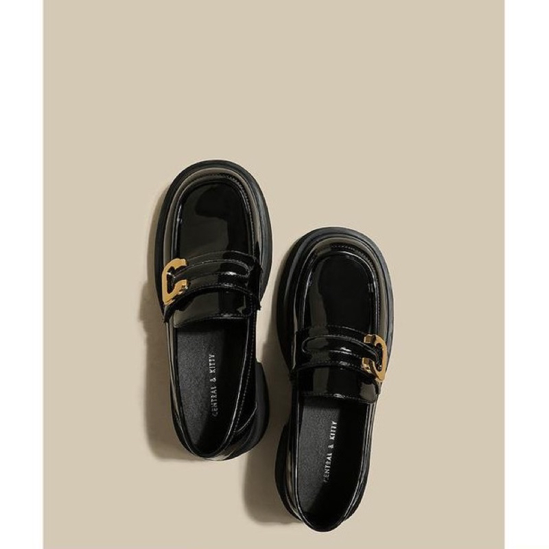 Giày búp bê xuka chữ C da mềm đế êm thời trang cao cấp Giày tiểu thư nữ có độn đế 4cm nhẹ nhàng đi hàng ngày