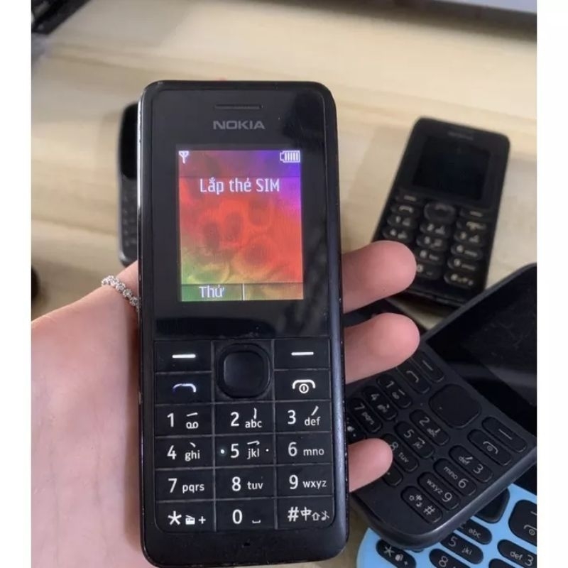 Điện thoại cũ dùng tốt nokia 105 2016 rẻ 1 sim - điện thoại cục gạch dùng làm máy phụ