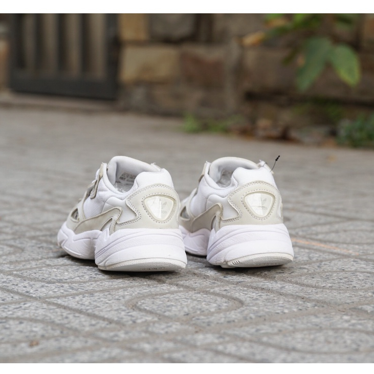 Giày Thể Thao ADIDAS FALCON CRYSTAL WHITE B28128 CŨ CHÍNH HÃNG