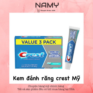 Kem đánh răng Crest dòng Baking Soda & Peroxide Whitening