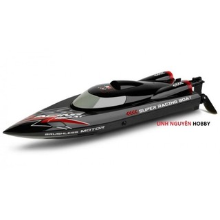Tàu điều khiển từ xa Cano RC tốc độ cao không chổi than size 45cm - 45km/h High Speed RC Boat