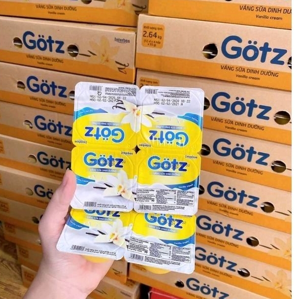 Lốc 4️⃣ hộp váng sữa Gotz date luôn mới