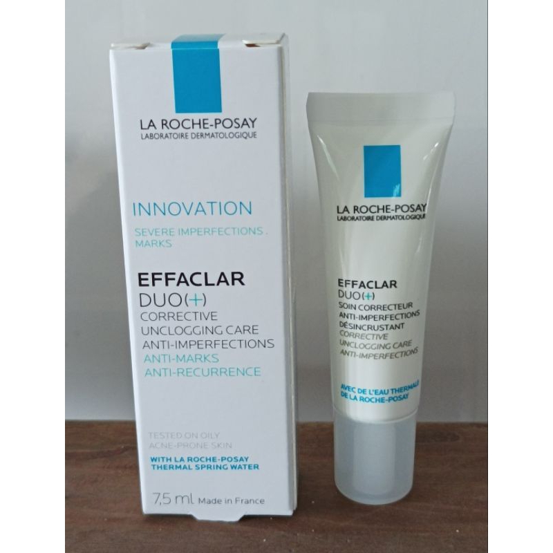 Kem giảm mụn ngăn ngừa vết thâm và ngừa mụn tái phát La Roche Posay Effaclar Duo+ 7.5ml