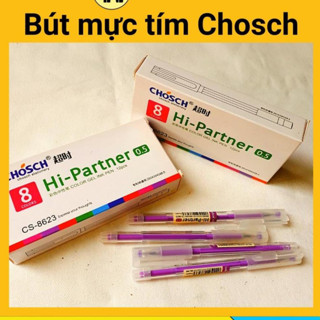 [FREESHIP] Hộp 12 bút mực tím học sinh hiệu Chosch