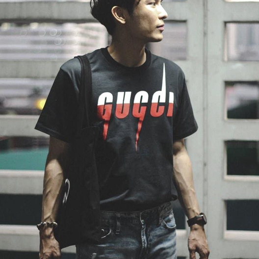 Áo phông nữ nam GC Blade, áo phông rộng cotton organic co giãn, áo thun The Box Studio unisex form rộng bản chuẩn 1:1